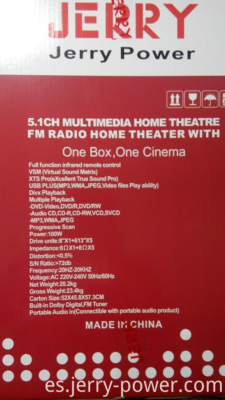 Technics Home Theatre 7.1 Sistema de cine en casa, 5.1 Sistema de cine en casa Altavoz de barra de sonido, altavoz5.1